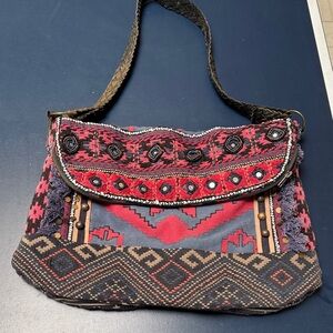 Free People tapestry cross body bag.